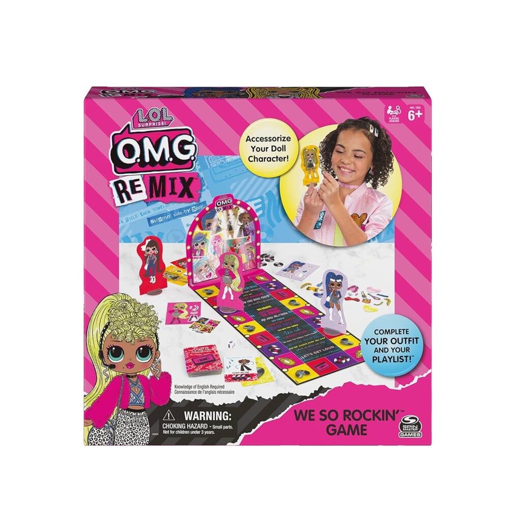 Spin Master L.O.L. Surprise! OMG Remix Game for Kids ages 6 &up